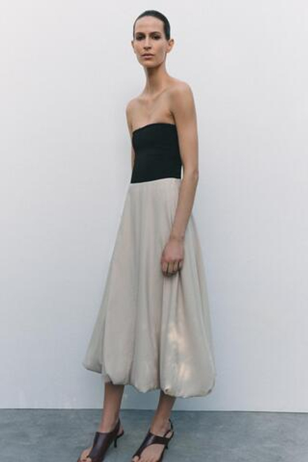 ZARA ЭЛАСТИЧНОЕ БОДИ БАНДО, ЧЕРНЫЙ