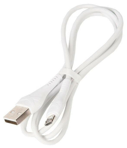 Кабель USB - микро USB HOCO X37 Cool power, 1м, 2.1A, белый