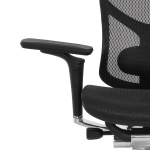 Кресло EXPERT 2 STAR ERGO HSTM 01 NEW, 3D пояснич валик, подлокот 6D(360), подголовн 5D, цвет черн,)