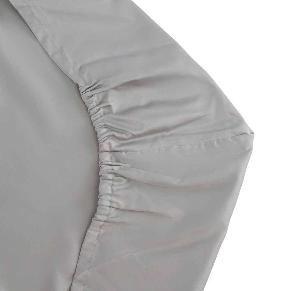 Простыня детская на резинке 70x140x20 Tkano Essential светло-серая