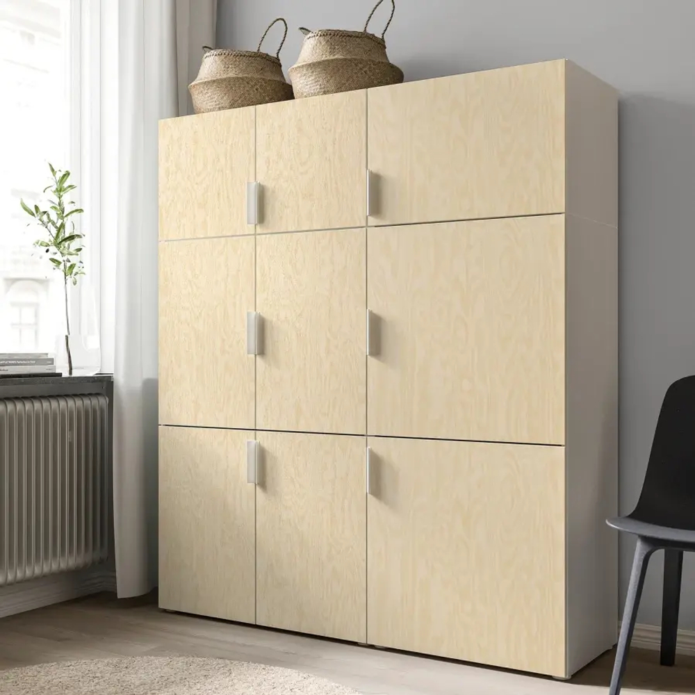 Дверца - KALBÅDEN /KALBАDEN  IKEA/ КАЛЬБАДЕН ИКЕА,  40х40 см, под беленый дуб