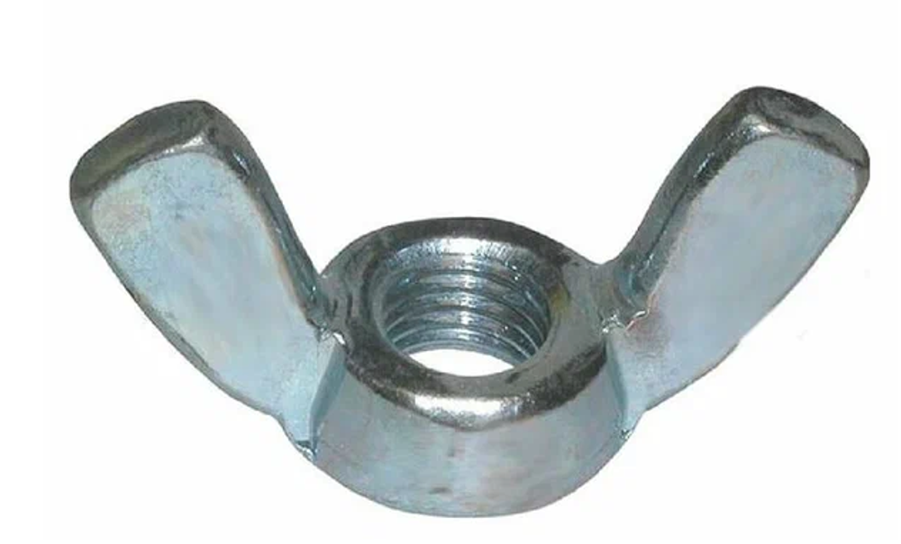 Гайка  6 барашек оцинкованная