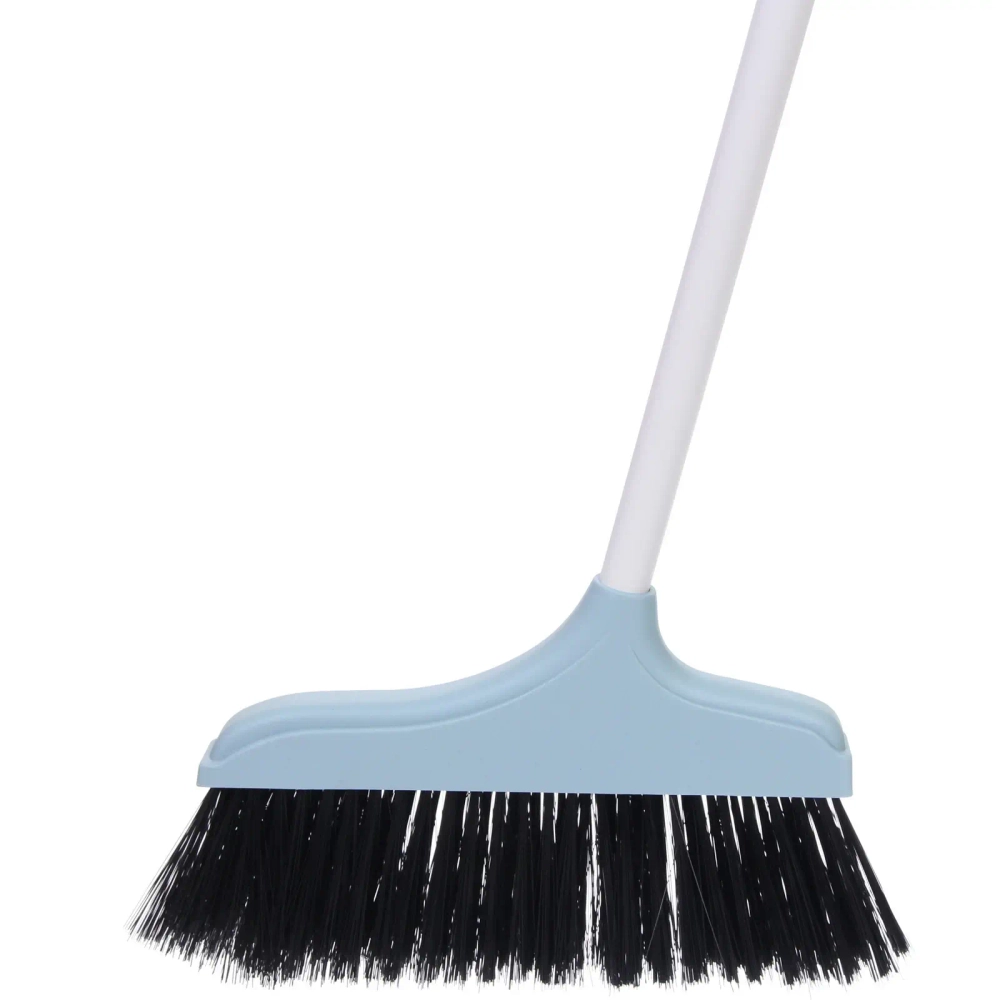 Набор для уборки, щетка для пола с совком «Практик» синий 8015