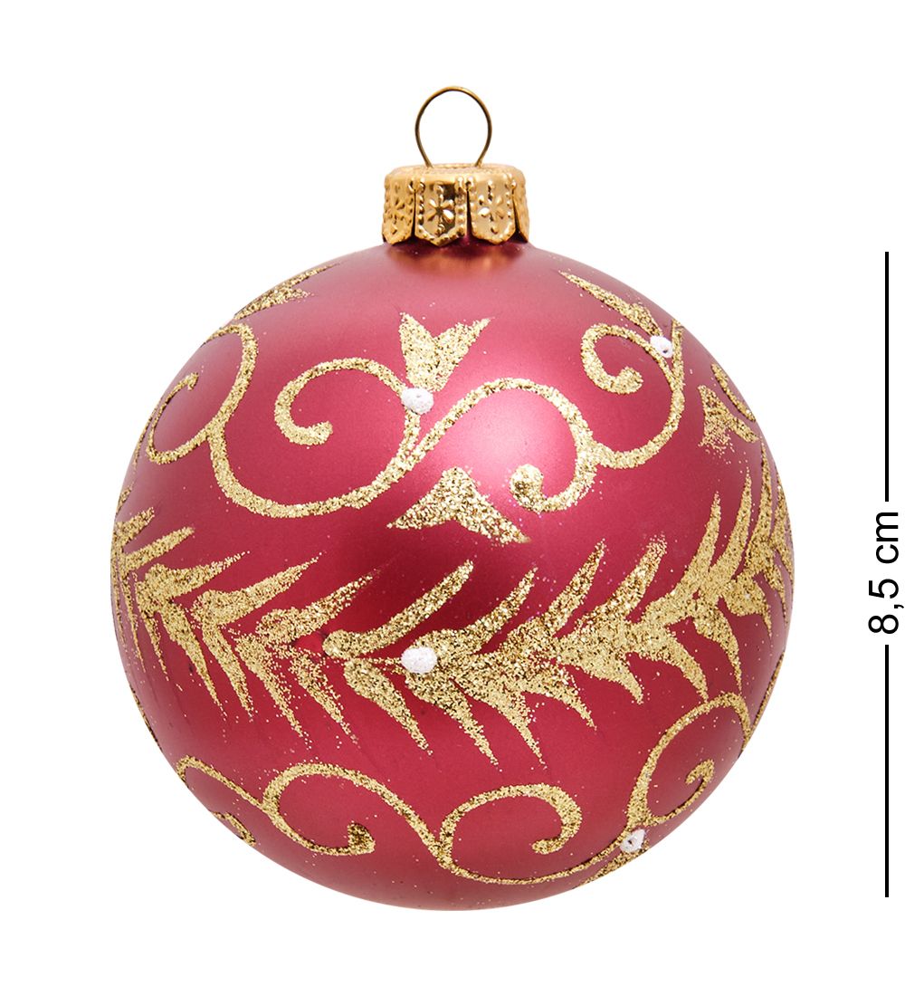 Элита НФШ-1221/2 Набор ел.украшений Шар 2шт «Карнавал» 85 мм