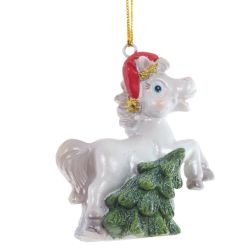 GAEM Фигурка декоративная подвесная "Лошадка", L5,5 W3 H7 см, 3в.