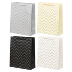 Подарочный пакет Basir, серия "Зиг-заг", 26*32*10 см, ассорти