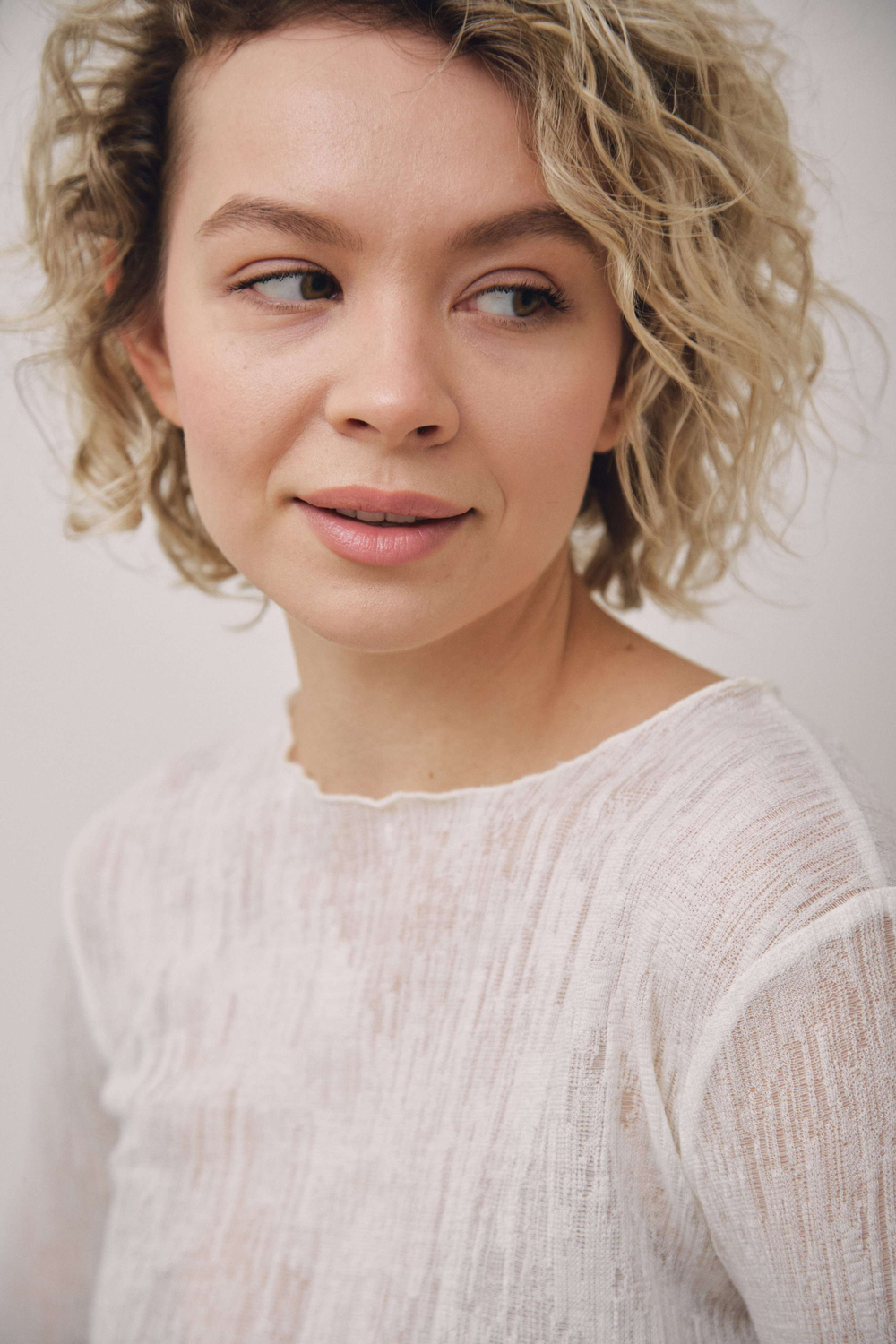 лонгслив VILEN wool молочный