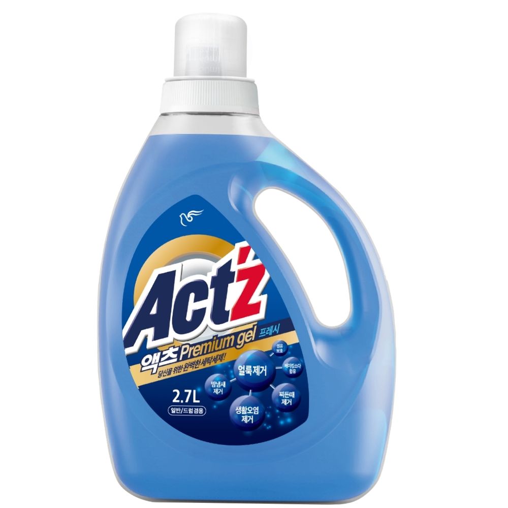 Концентрированный гель PIGEON Act’z Premium Gel для стирки белья для машин с вертикальной и горизонтальной загрузкой, аромат мяты, 2,7 л.