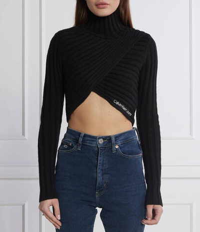 гольф wrap CALVIN KLEIN JEANS - черный(J20J219786)