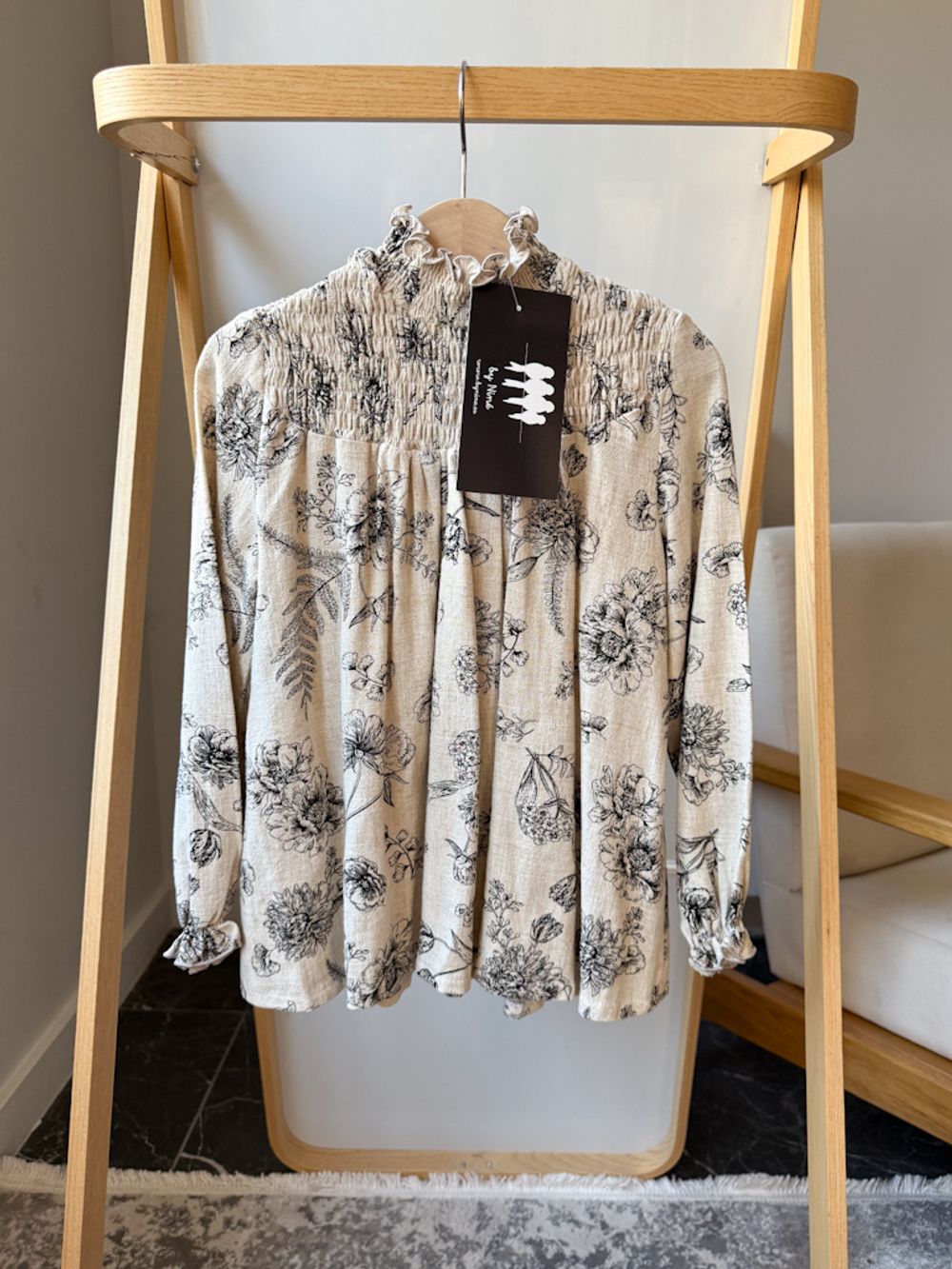 Новая хлопковая блузка Nine, 122