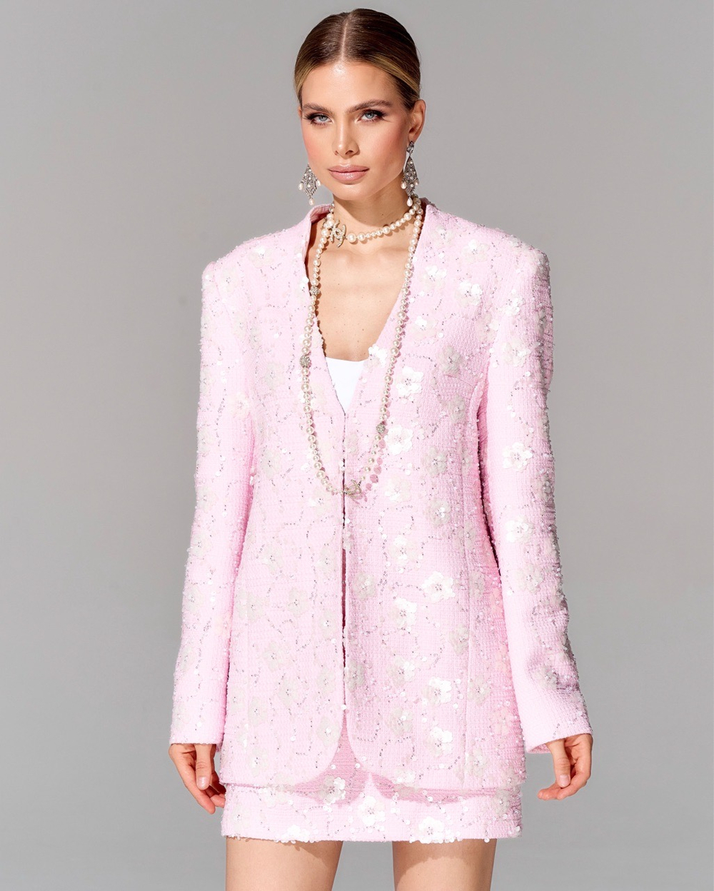 Жакет из премиального твида