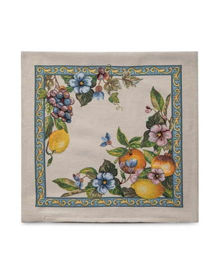 Наволочка декоративная 44х44см Mix&Match Home Лимонад бежевая