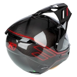 Шлем Klim X1 Alpha глянцевый черный/красный, размер XL (RR)
