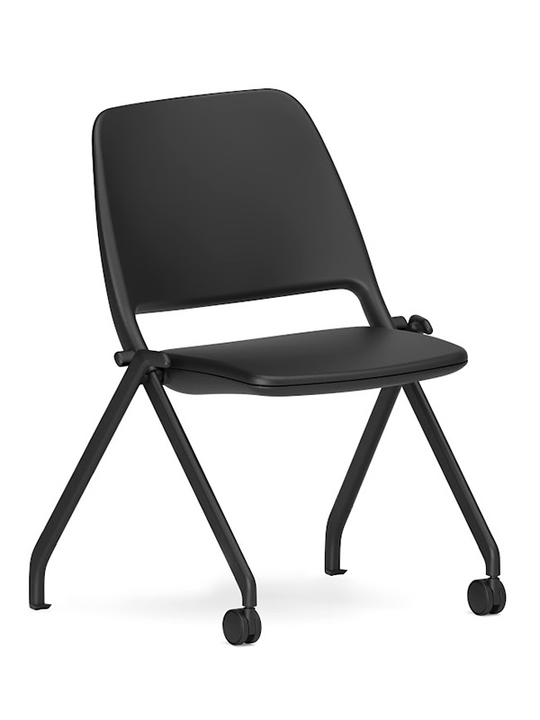 ZEN стул 4 ноги с 2 колесами и 2 ножками складной