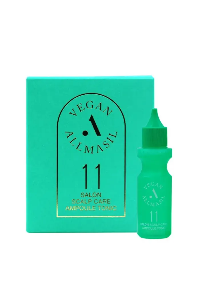 AllMasil 11 Salon Scalp Care Ampoule Tonic успокаивающий тоник для кожи головы с ментолом