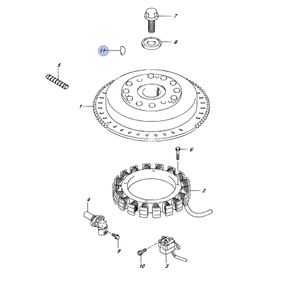 Шпонка Suzuki 08341-31059-000