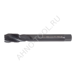 Метчик м/р М16х2,0 Р6М5/М2 DIN376 BLACK OXIDE, с винтовой канавкой, ТОЧИНТЕХ