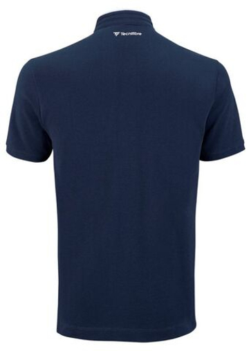 Мужское теннисное поло Tecnifibre Polo Pique 22 - небесный