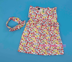 платье Цветущий луг Бантик 4614