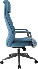 Премиум кресло Everprof Shanghai Ткань Синий