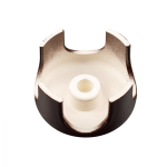 Распределительная коробка 78 мм, керамика, цвет черный (4 кабельных ввода в комплекте) B1-521-03-K