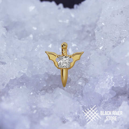 Skyward Edge Crystal PVD Yellow