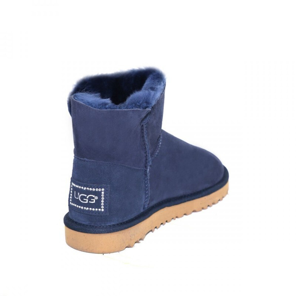 Угги Mini Bailey Button Bling Navy