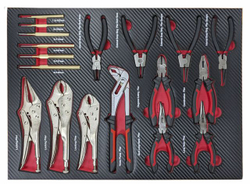 ТЕМП RC03.3018.P7 Инструментальная тележка, 7 выдвижных ящиков, 334 предмета