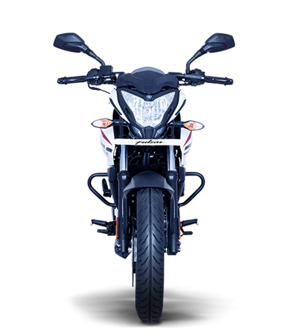 Мотоцикл Bajaj Pulsar NS200 белый