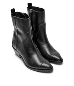 Кожаные ковбойки Austin Alohas - черный(S100373)