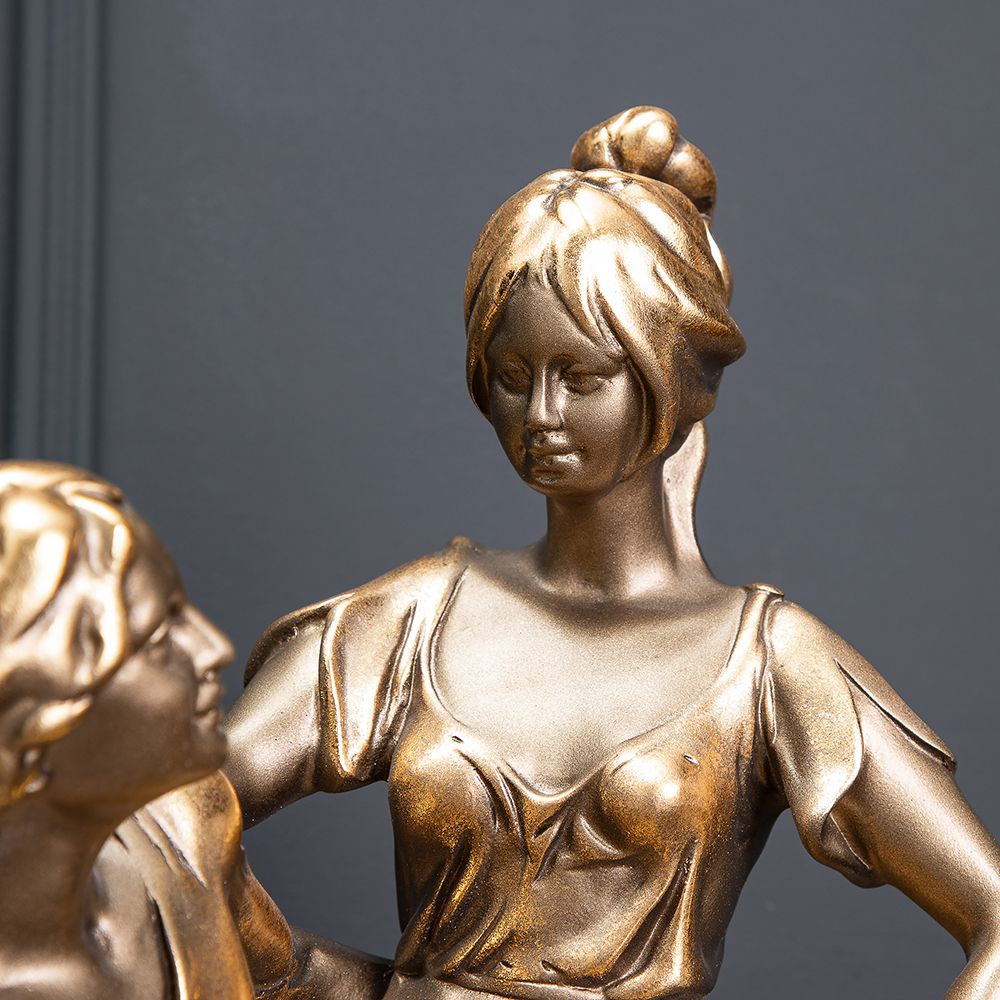 Скульптура Венок и фрукты Бронза