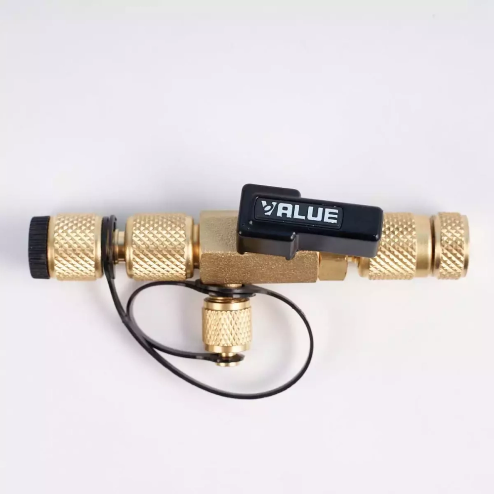 Вентиль Value VCR-1 для замены золотников под давлением (1/4" и 5/16" SAE)