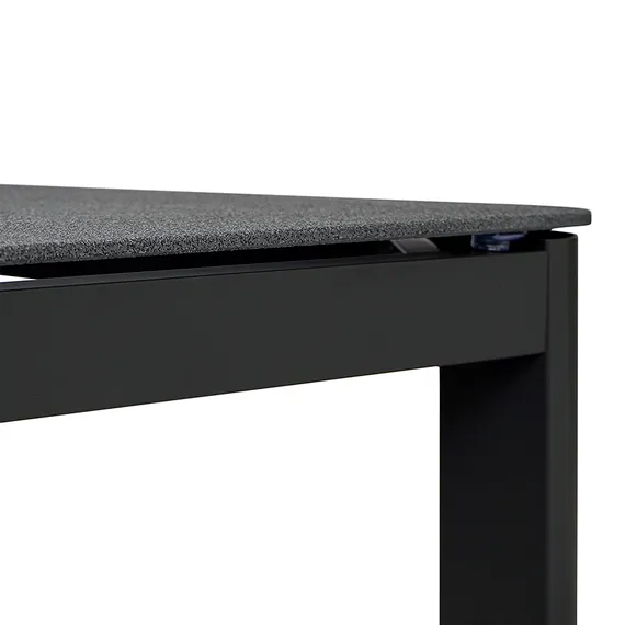 Стол обеденный Leif, 80х80 см, темно-серый