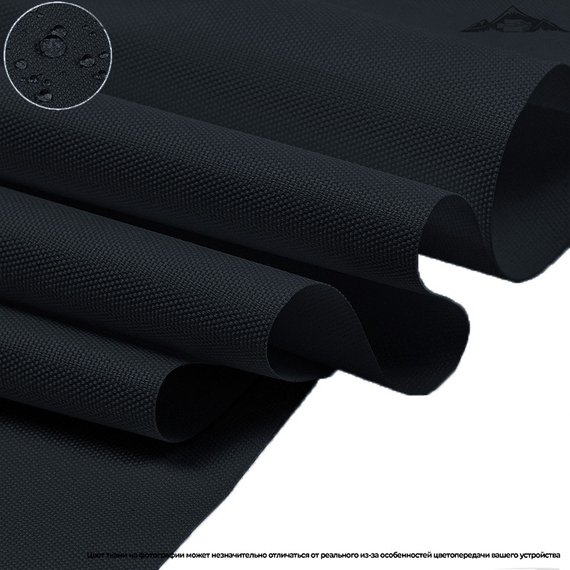 Ткань Оксфорд 600D WR/PU 1000 Ночной графит (П40)