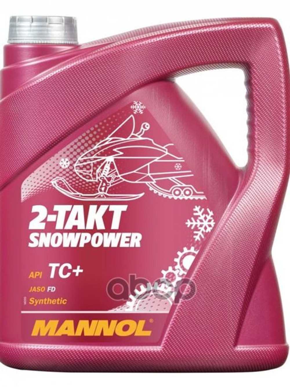 Масло Mannol мототехника 2T Takt Snow Power синтетическое 4л