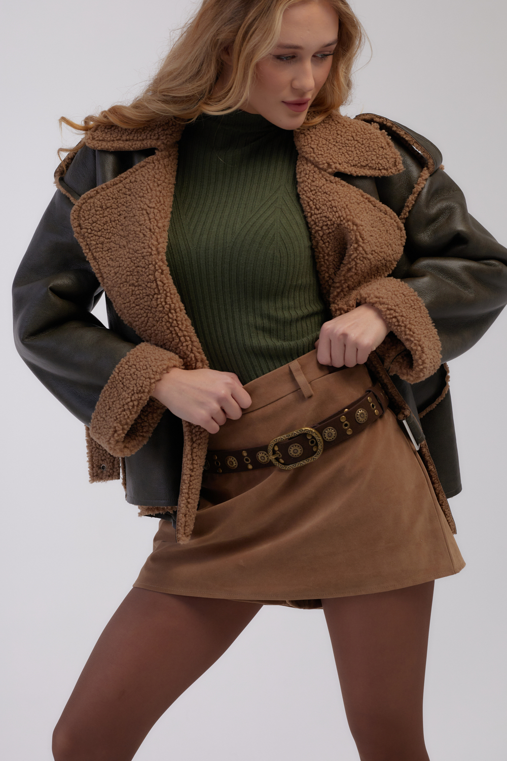 Куртка из экокожи CLOTHÉ