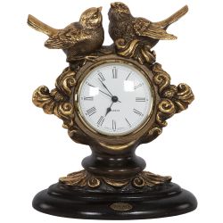 Часы настольные Нежность Бронза