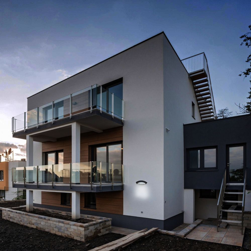 ULU-S72A-14W-4000K IP65 BLACK Светильник светодиодный уличный. Архитектурный накладной. Белый свет 4000K. Корпус черный. TM Uniel