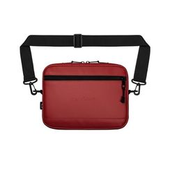 Сумка через плечо ТАЙНА L POST экокожа красная