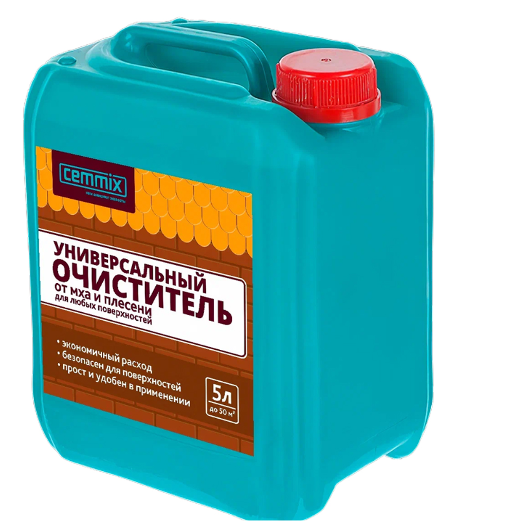 Очиститель от мха и плесени Cemmix Universal Cleaner, 5 л