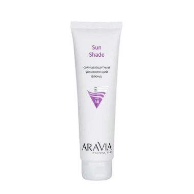 Флюид солнцезащитный увлажняющий для лица / ARAVIA Professional Sun Shade SPF-30 100 мл