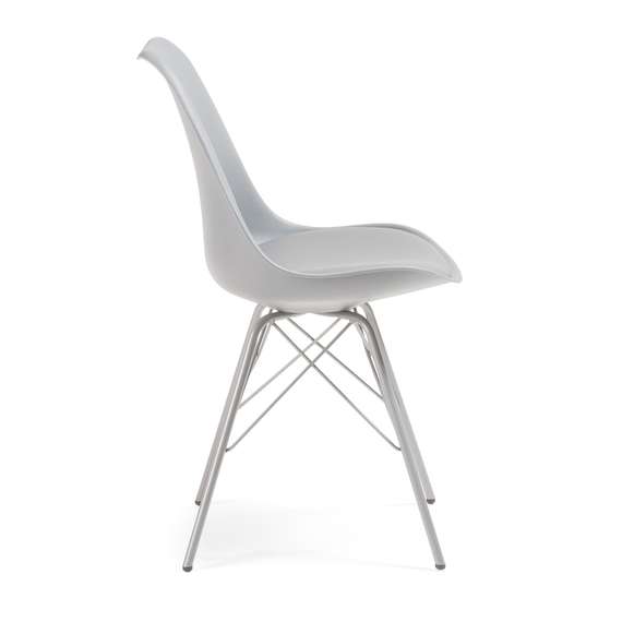 Стул Lars Metal серый