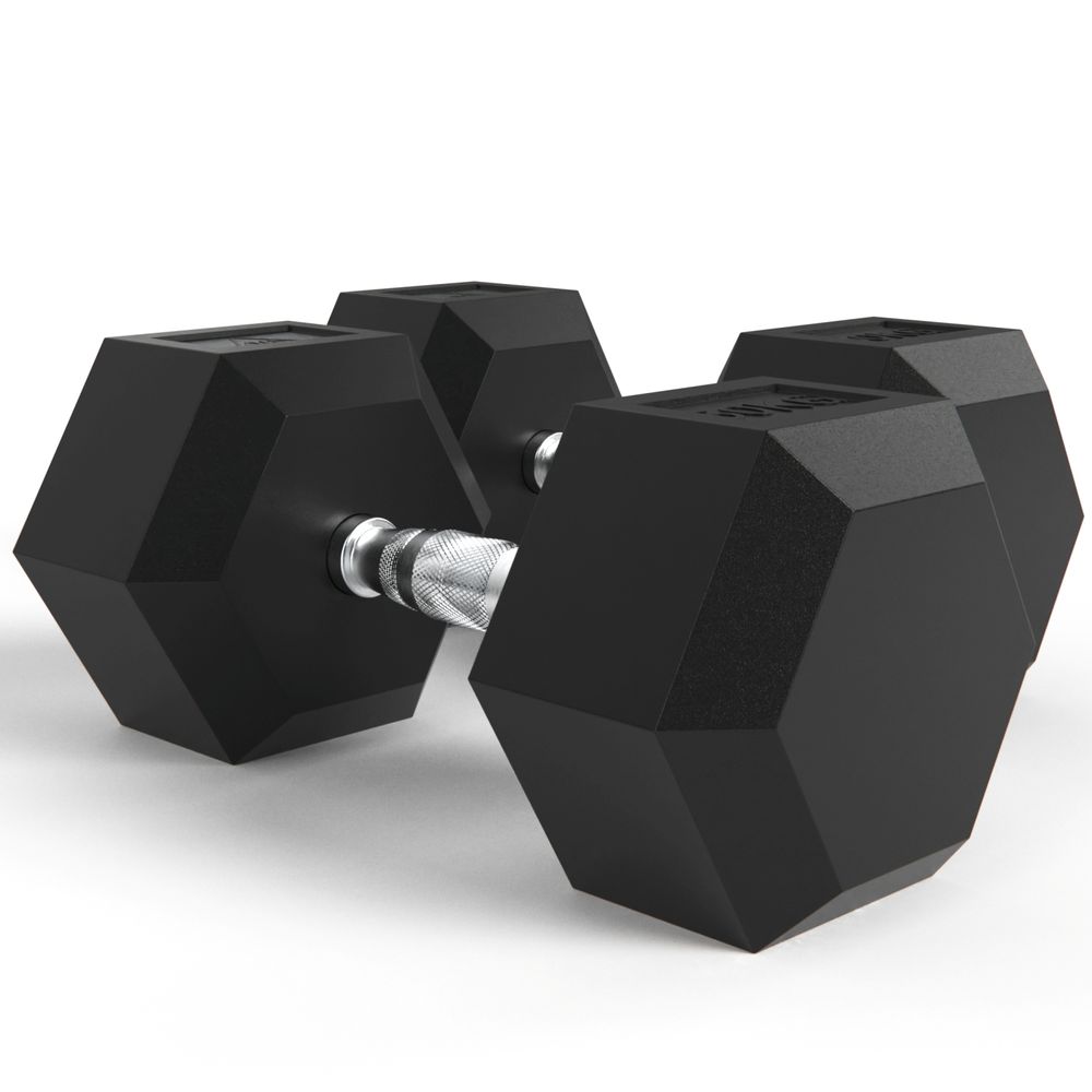 Гантели DFC Гексагональные, 2 шт. по 50 кг