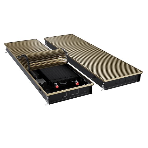 Конвектор внутрипольный Royal Thermo ATRIUM TURBO-90/400/800-DG-U-AU