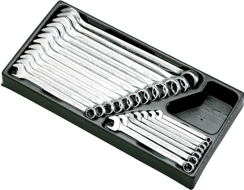 Ложемент: ключи комбинированные (19 предметов)