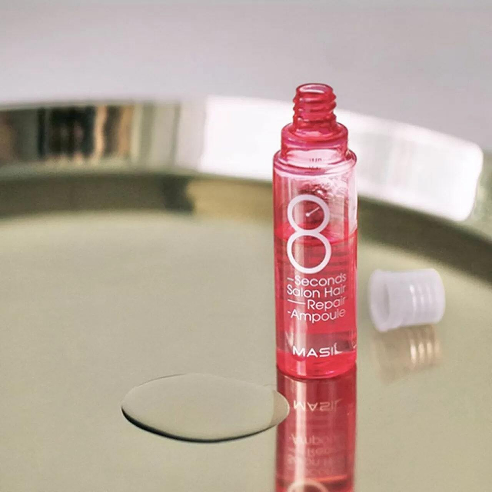 Протеиновая маска-филлер для поврежденных волос Masil 8 Seconds Salon Hair Repair Ampoule