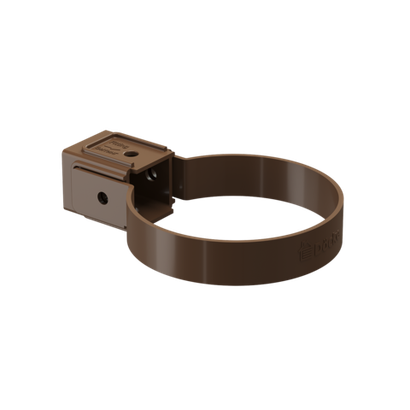 Хомут универсальный для водосточной трубы Standard, светло-коричневый