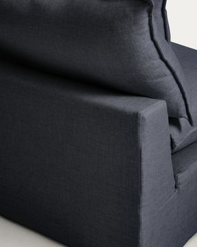 Угловой диван Anarela La Forma цвет темно-серый