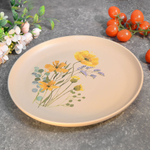 Тарелка обеденная 27см Цветочная фантазия