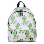 Рюкзак BRAUBERG универсальный, сити-формат, белый, "Мексика", 20 литров, 41х32х14 см, 226416